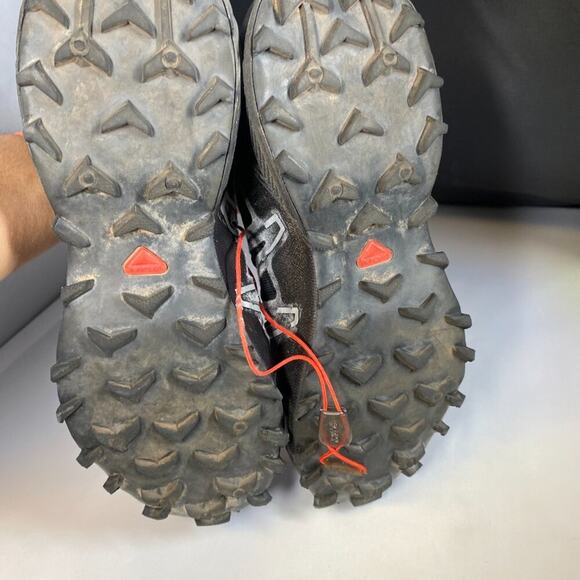 Salomon Speedcross 3 Trail Running Shoes Men's 9 Black Ortholite - Picture 4 of 5